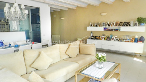 Spectacular front line sea view apartment for sale in Calella