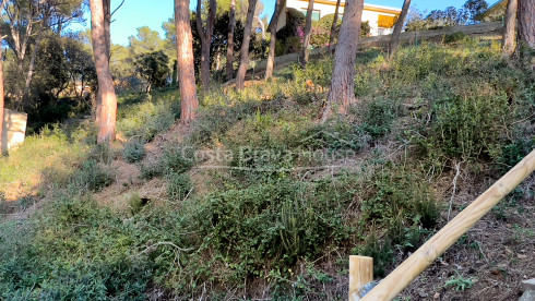 Terreno en venta en Tamariu a 5 minutos a pie de la playa