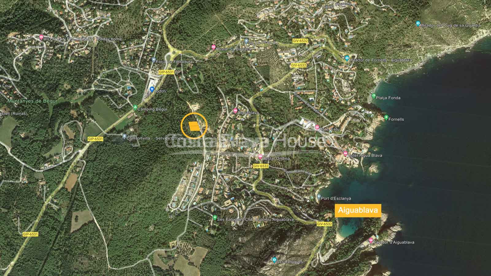 Plot with sea views in Aiguablava Begur