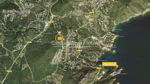 Plot with sea views in Aiguablava Begur