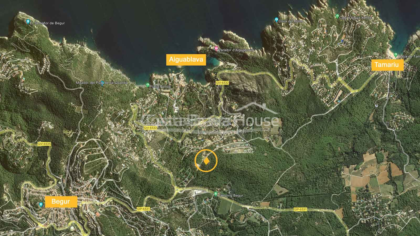 Plot with sea views in Aiguablava Begur
