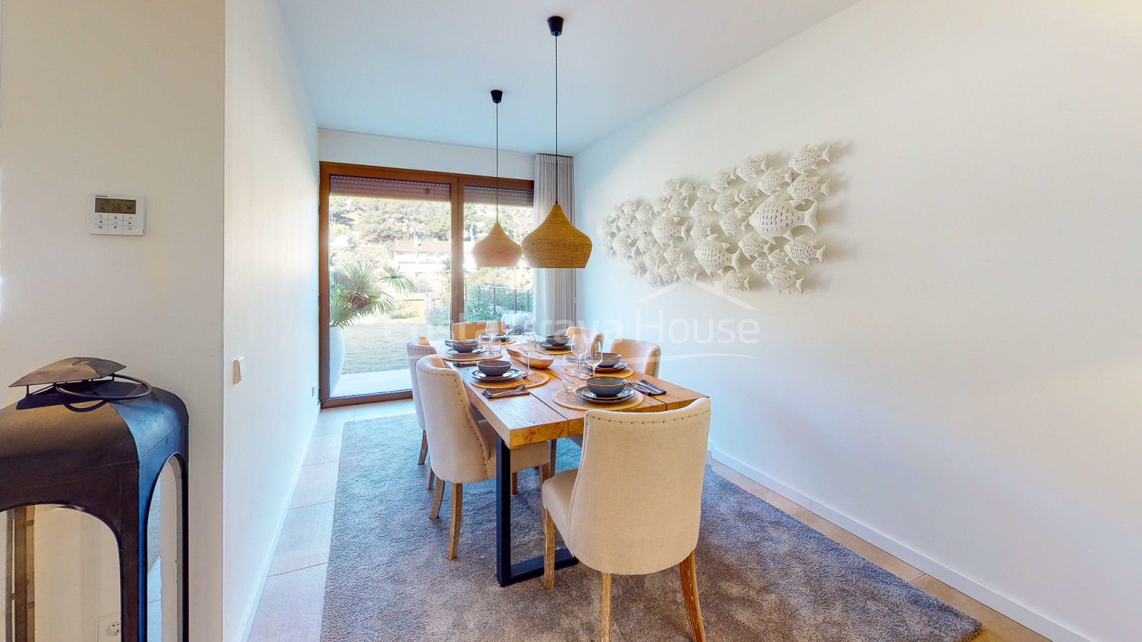 Nieuwbouwappartement met zeezicht te koop in Sa Riera (Begur)