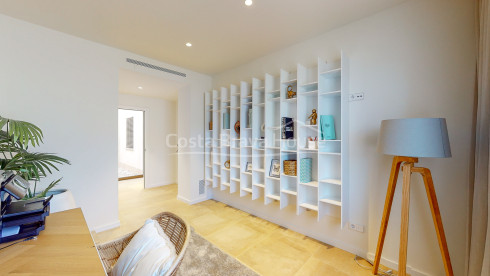 Nieuwbouwappartement met zeezicht te koop in Sa Riera (Begur)