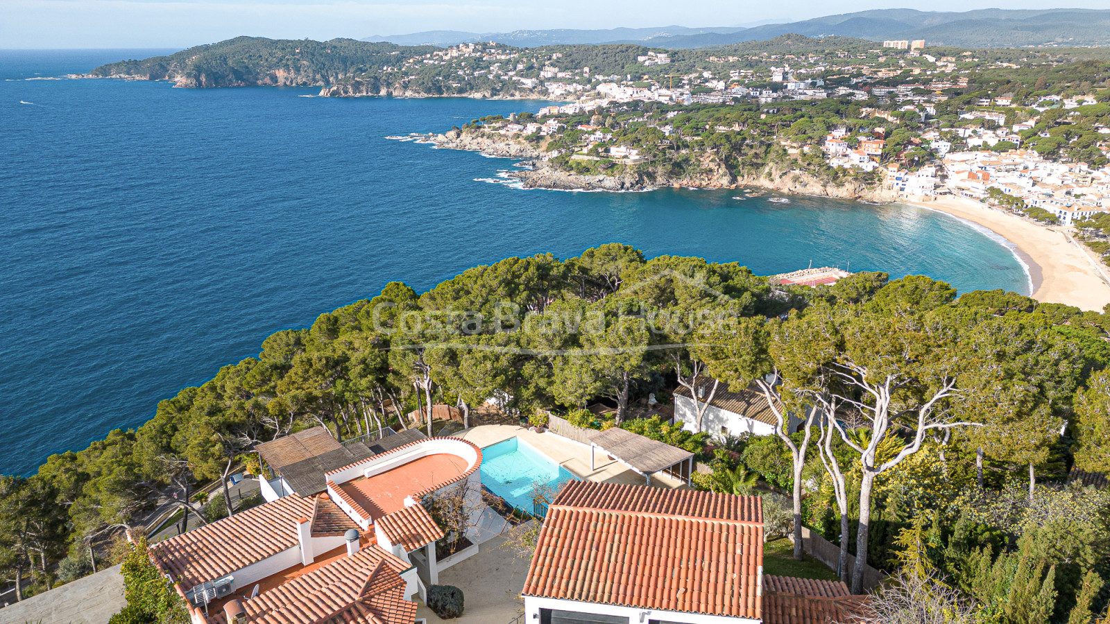 Elegante villa de lujo en Llafranc con increíbles vistas al mar