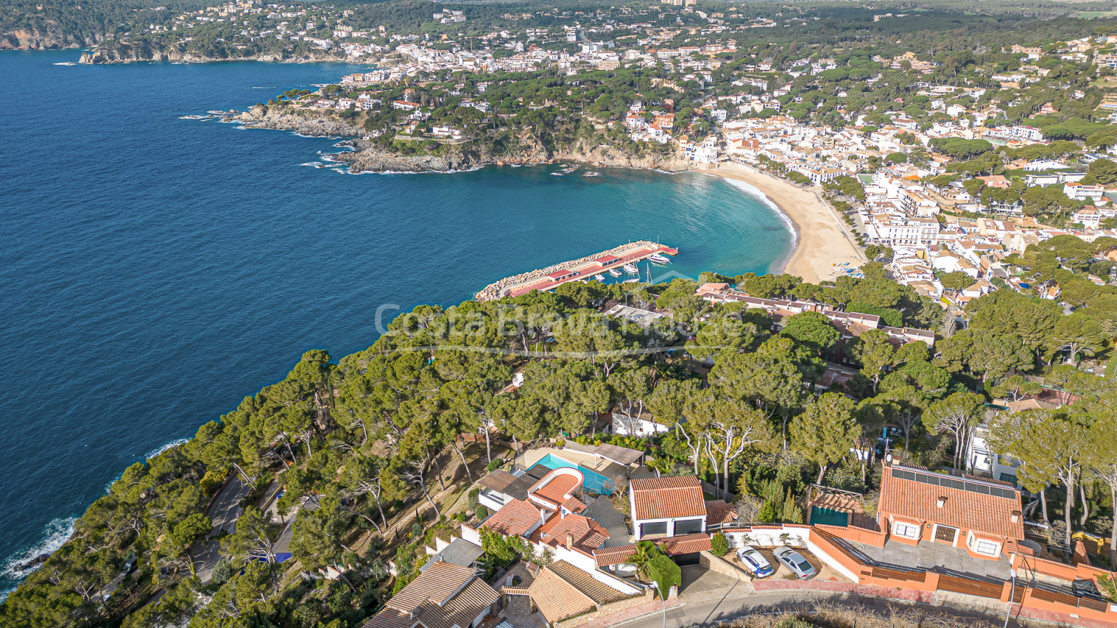 Elegante villa de lujo en Llafranc con increíbles vistas al mar