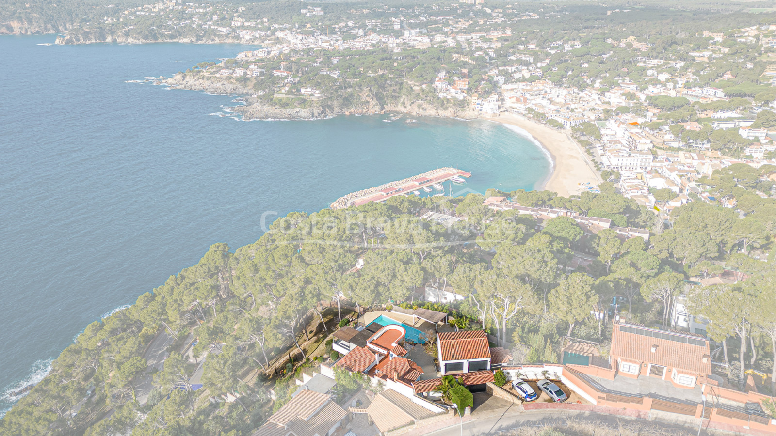 Elegante villa de lujo en Llafranc con increíbles vistas al mar