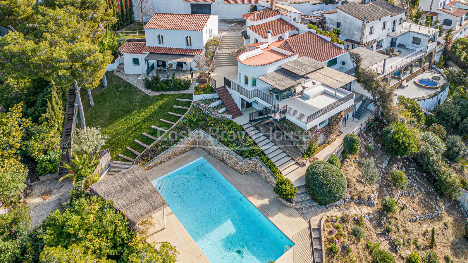 Elegante villa de lujo en Llafranc con increíbles vistas al mar