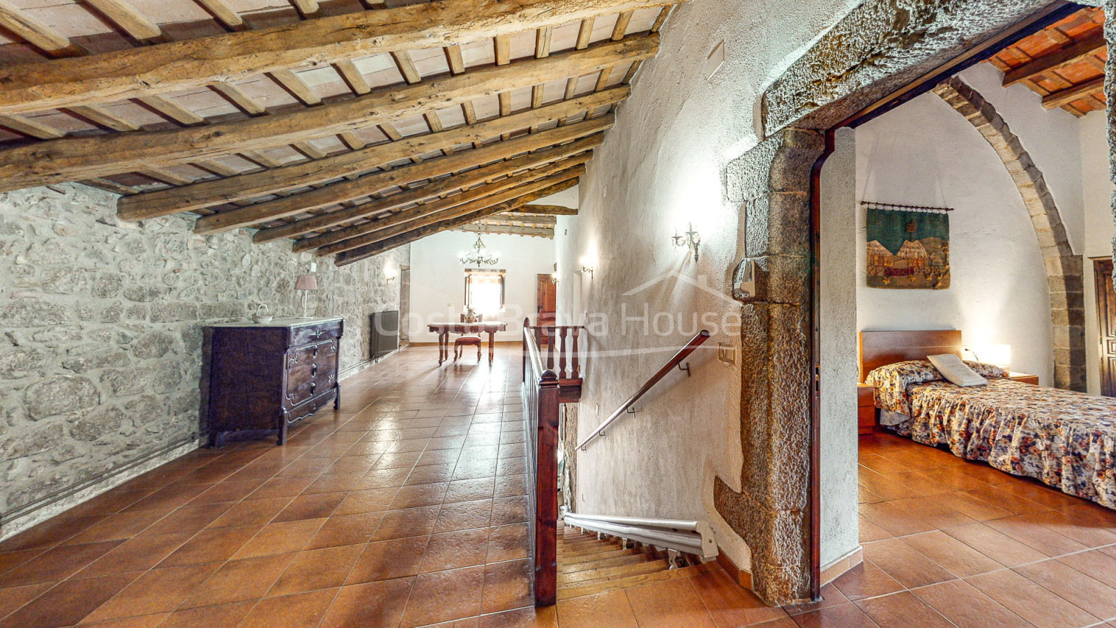 Masia restaurada a Llagostera a prop Costa Brava