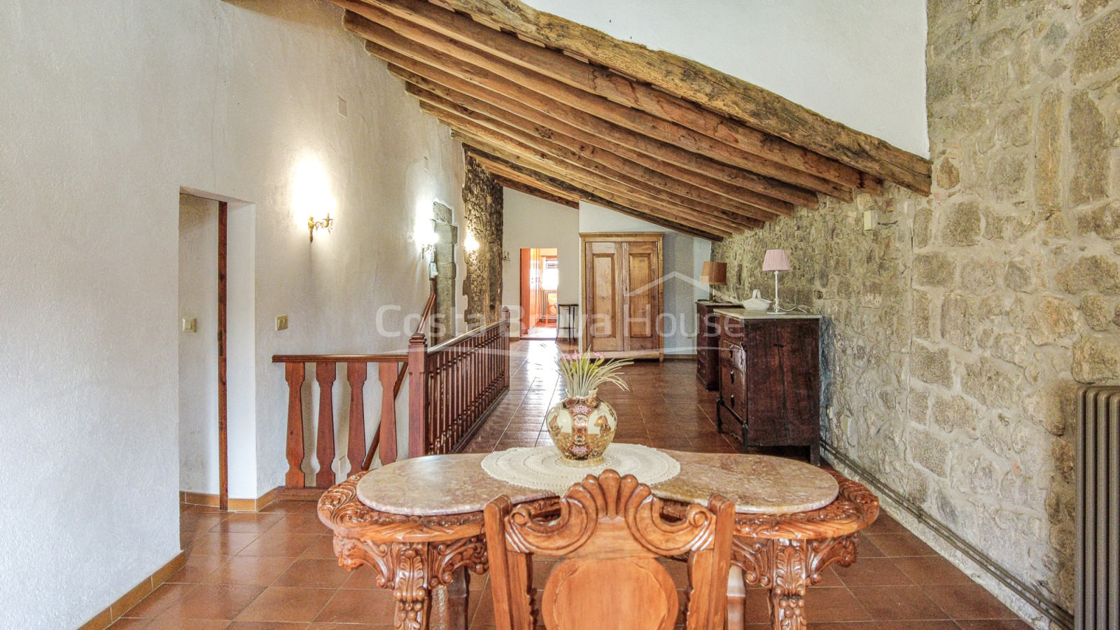 Masia restaurada a Llagostera a prop Costa Brava