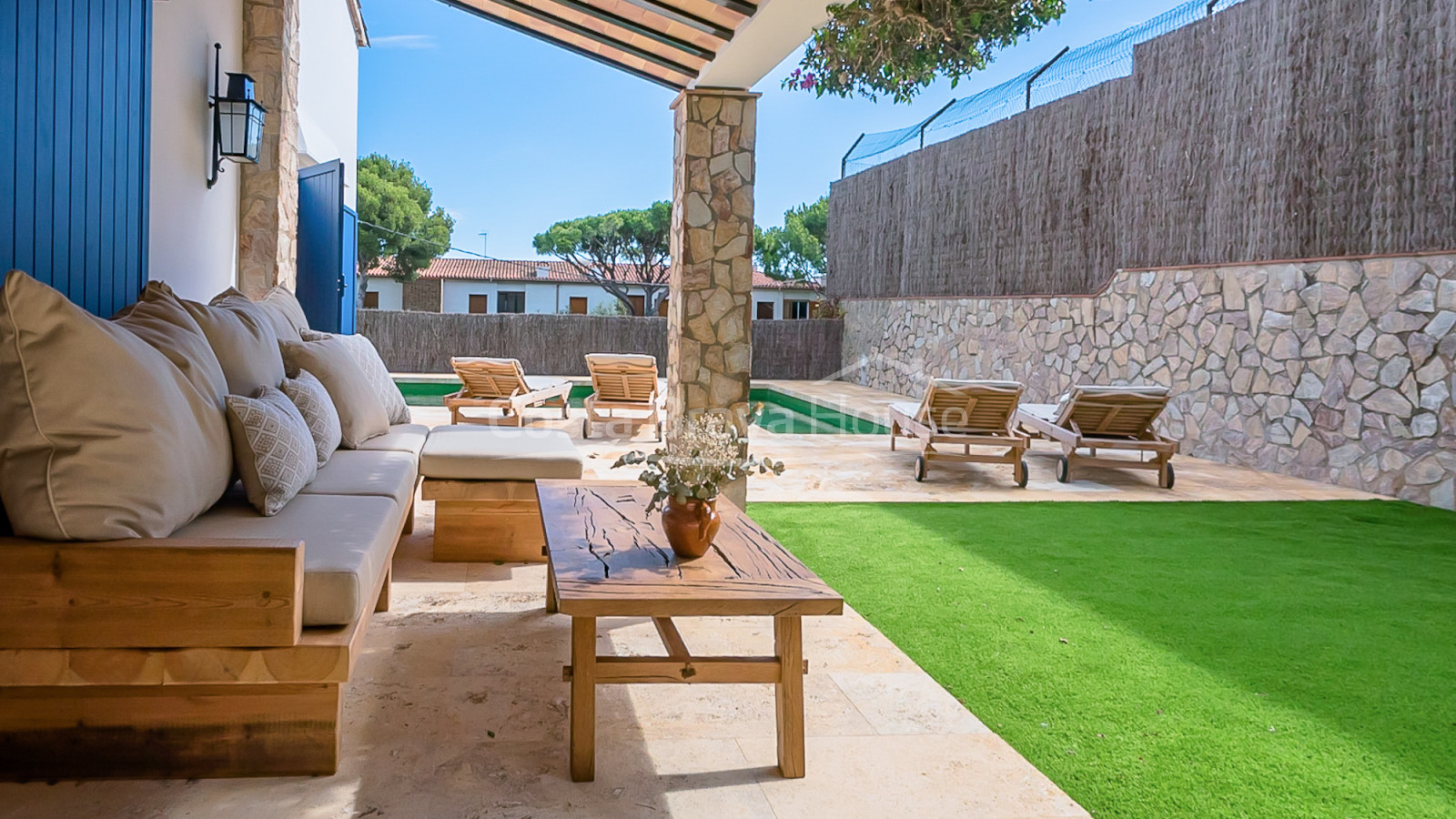 Villa elegante en Calella Palafrugell, 5 min playa, jardín y piscina