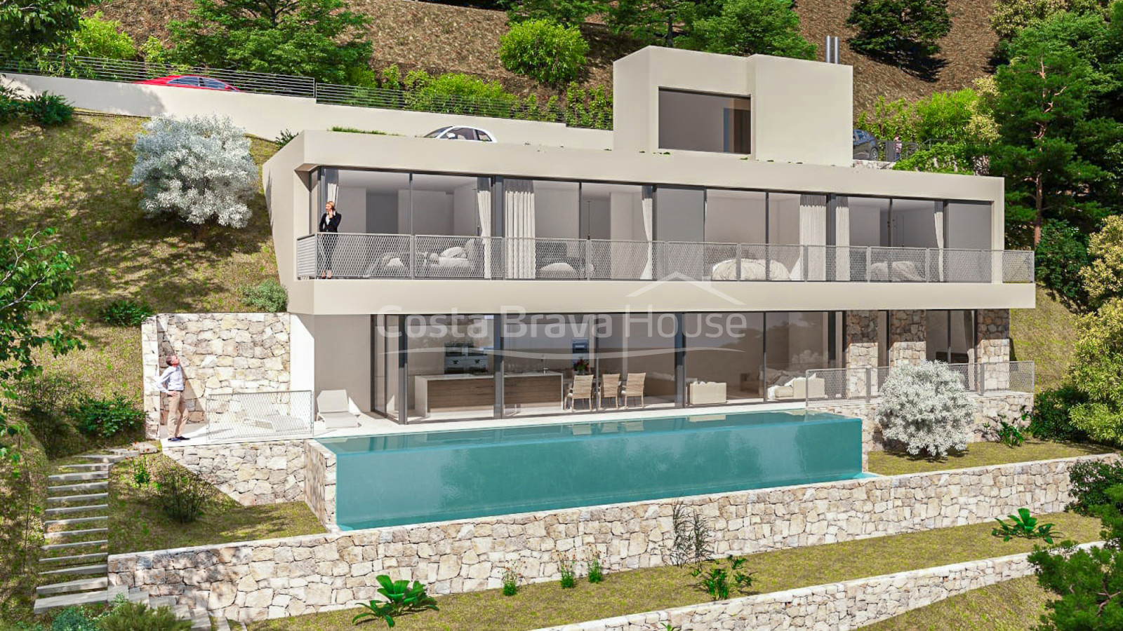 Villa de luxe neuve avec vue sur la mer, Begur Sa Tuna