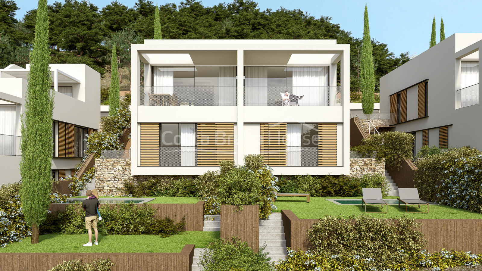 New construction luxury house with garden and pool in Begur