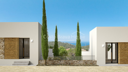 New construction luxury house with garden and pool in Begur