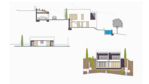 Casa de lujo de obra nueva con jardin y piscina en Begur