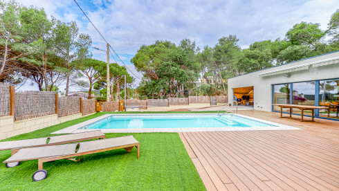 Casa amb jardí i piscina a Tamariu, Costa Brava