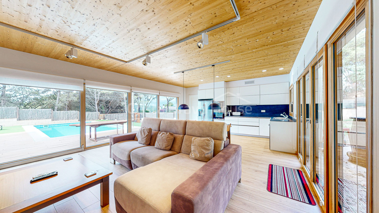 Casa con jardin y piscina en Tamariu, Costa Brava