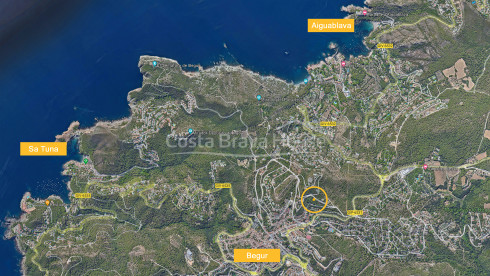 Perceel te koop in Begur Son Ric, Costa Brava