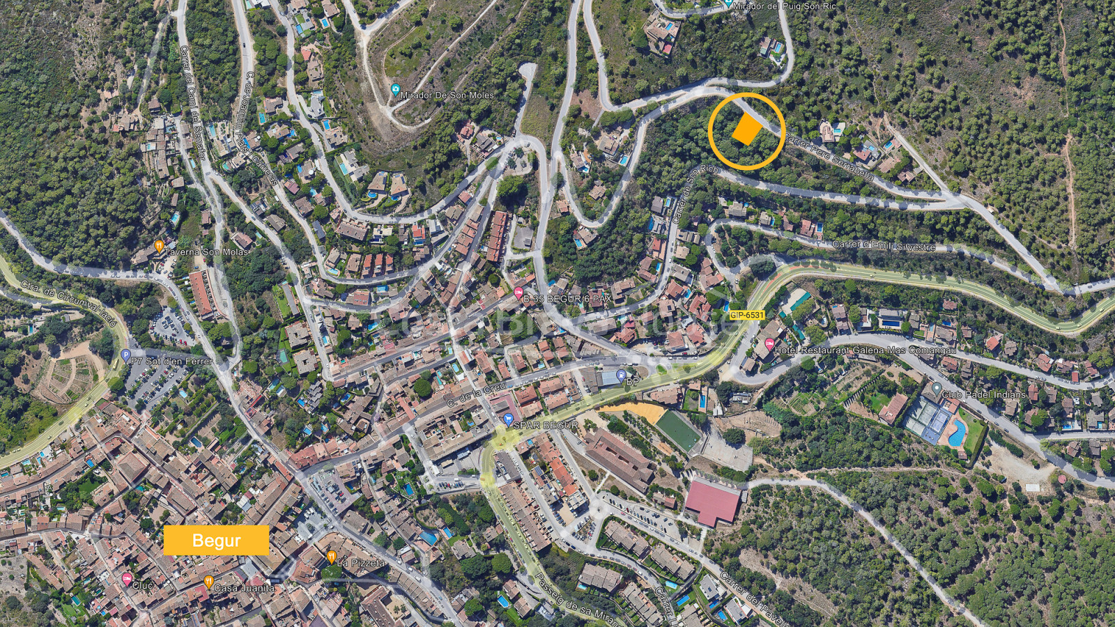 Perceel te koop in Begur Son Ric, Costa Brava
