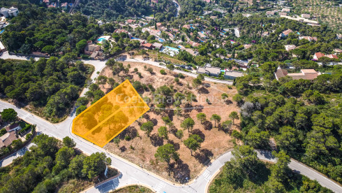 Plot with sea views and southeast orientation for sale in Begur