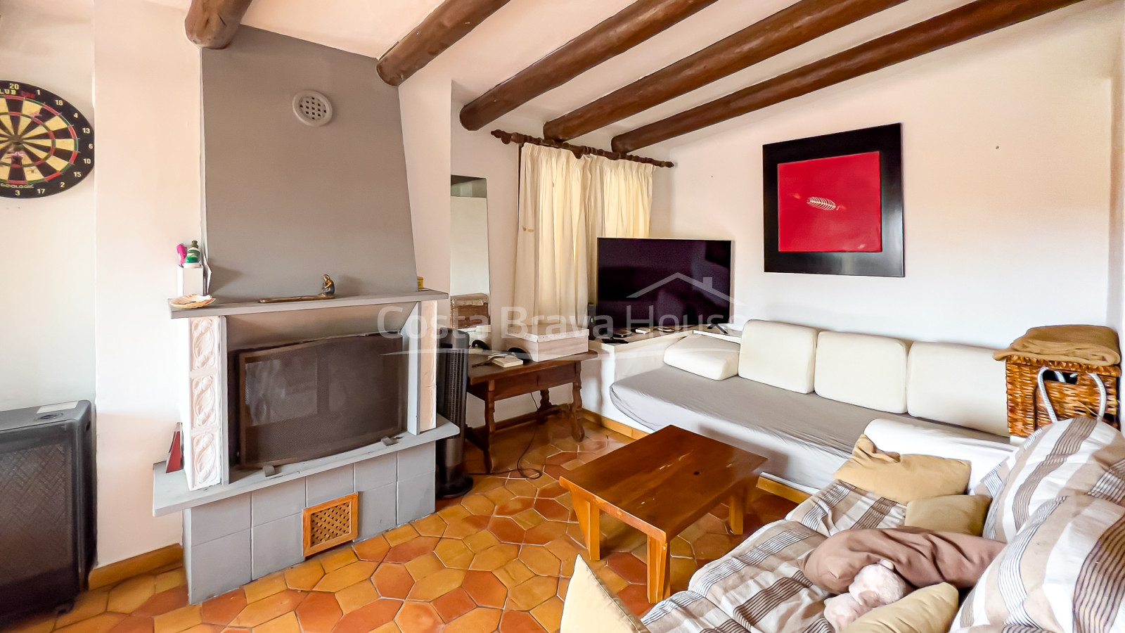Appartement avec terrasse au centre de Begur, Costa Brava