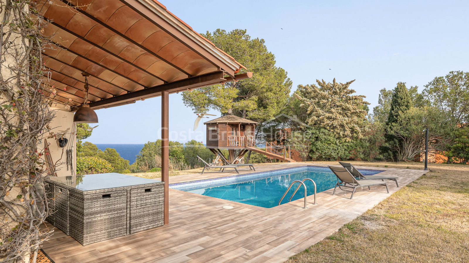 Villa de lujo con vista al mar en Tamariu, Costa Brava