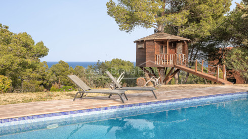 Luxury villa with sea view in Tamariu, Costa Brava