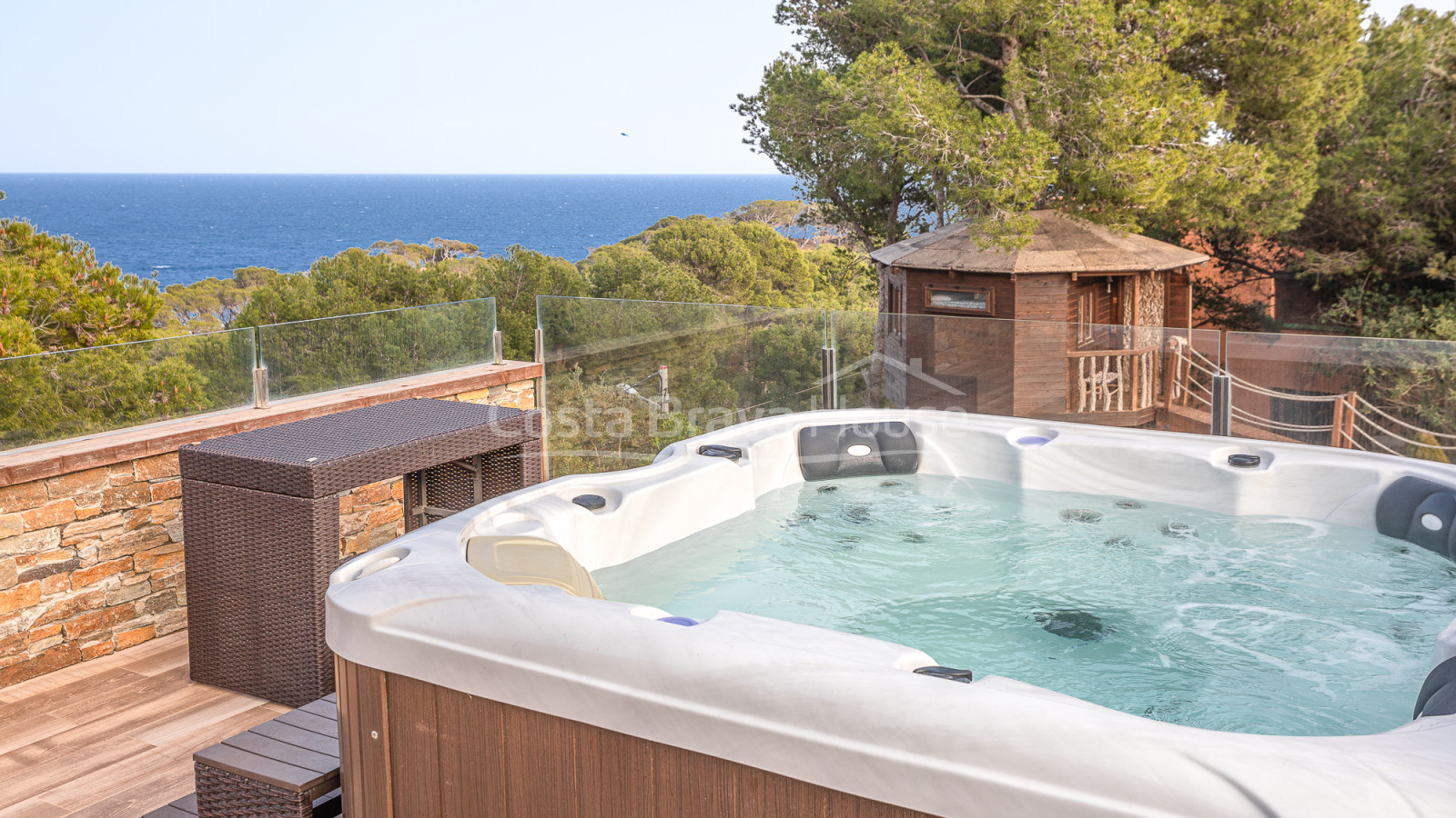 Villa de lujo con vista al mar en Tamariu, Costa Brava