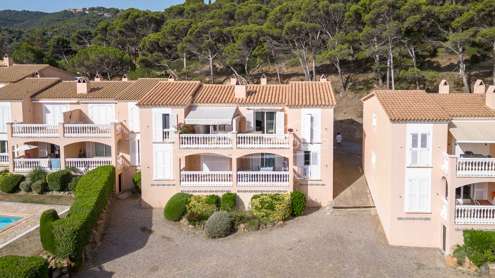 Appartement avec vue sur la mer, terrasse et piscine à Begur Sa Tuna