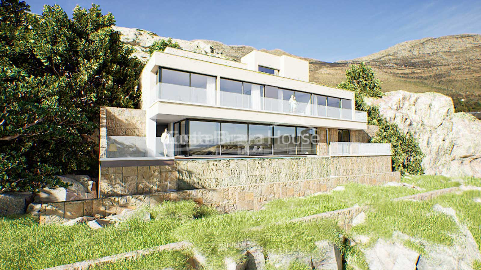 Luxury new build villa with sea views, Begur Sa Tuna