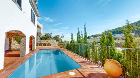 Maison méditerranéenne avec vue mer à Begur Sa Riera