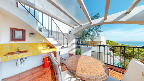 Maison méditerranéenne avec vue mer à Begur Sa Riera