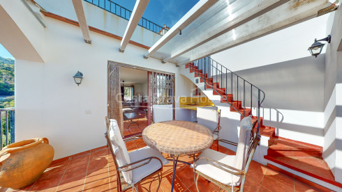 Maison méditerranéenne avec vue mer à Begur Sa Riera