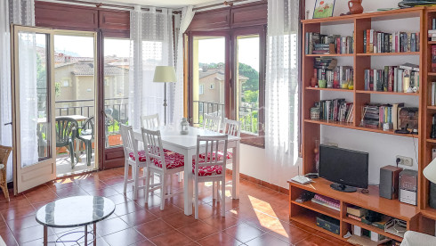 Apartment with terrace and sea view in Calella Palafrugell Costa Brava