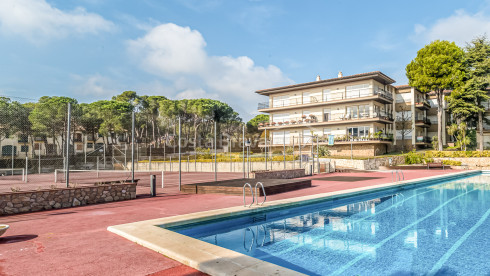 Apartment with terrace and sea view in Calella Palafrugell Costa Brava