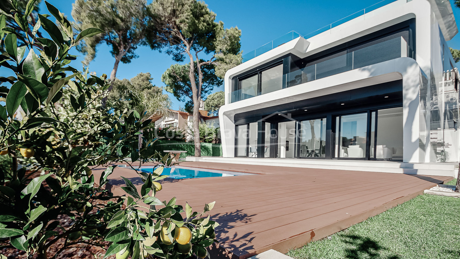 Moderna villa de lujo con vista al mar en Platja d'Aro, Costa Brava