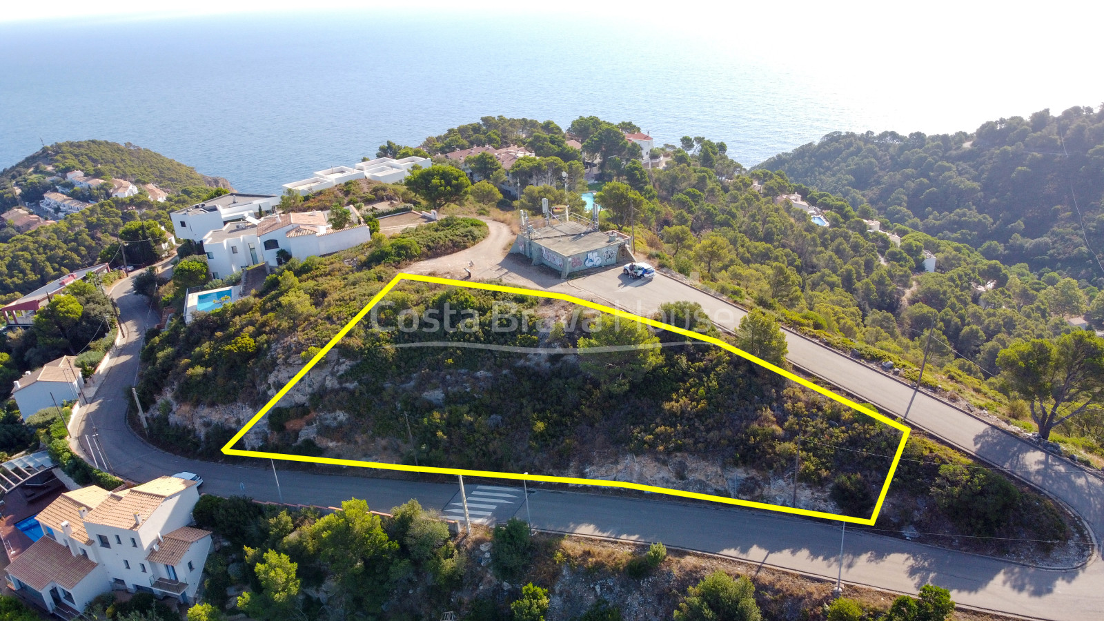 Plot with sea views in Begur Sa Tuna La Borna