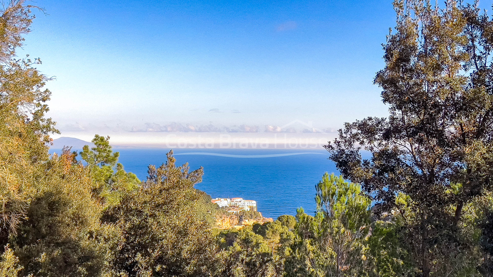 Terrain avec vue mer à vendre à Begur La Borna