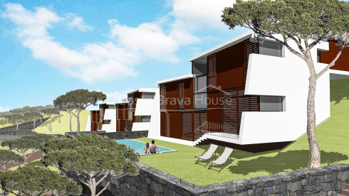 Plot with sea view for sale in Begur La Borna