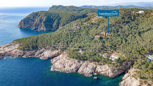 Appartement met zeezicht en zwembad in Tamariu, Costa Brava