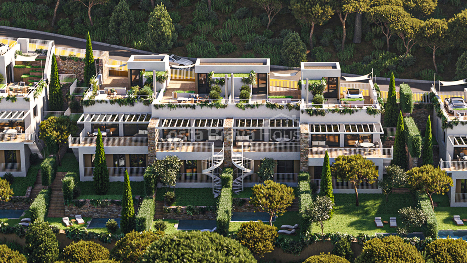 Gloednieuw luxehuis te koop in Begur