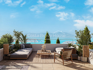 Beleef luxe en mediterraan comfort in Sa Roda. Uniek nieuwbouwhuis in Begur, op 10 min lopen van het centrum.