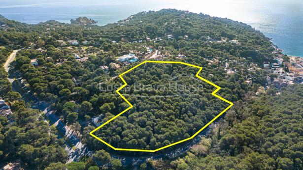 Exceptional plot of land in Tamariu, Costa Brava for sale