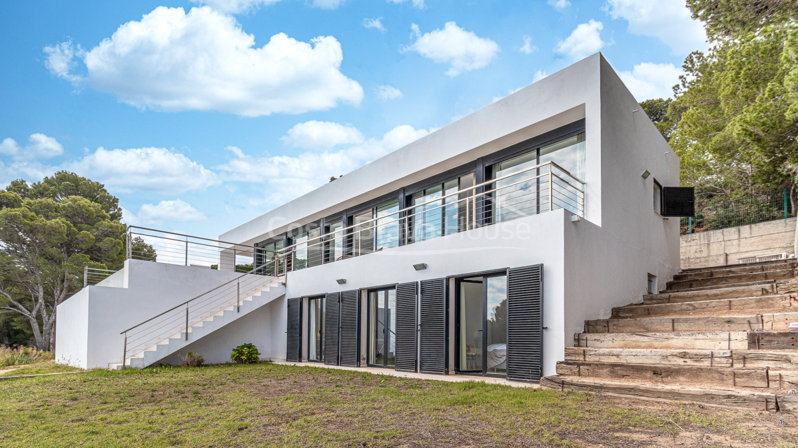 Contemporary villa in Begur with sea views and pool