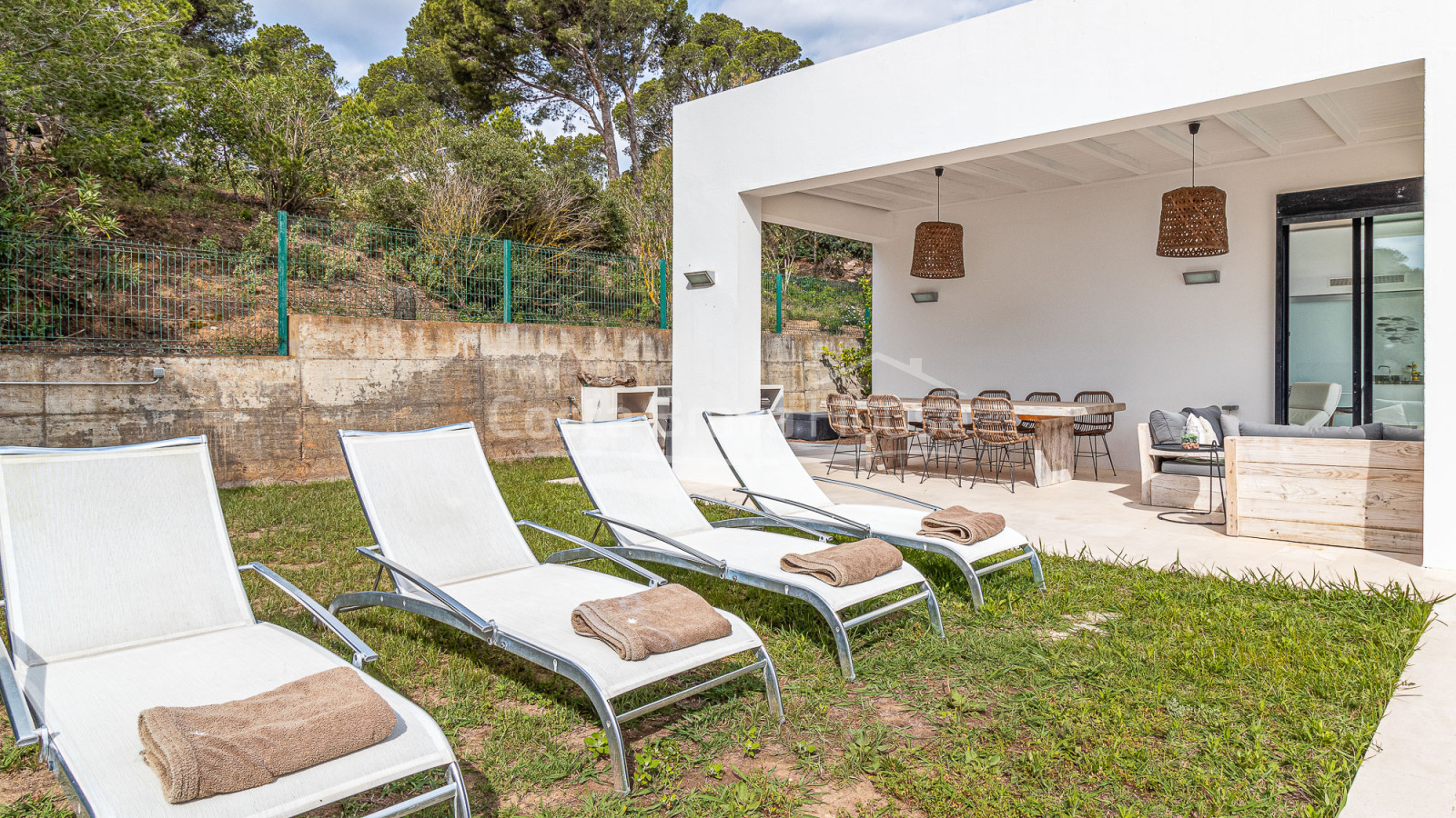 Contemporary villa in Begur with sea views and pool