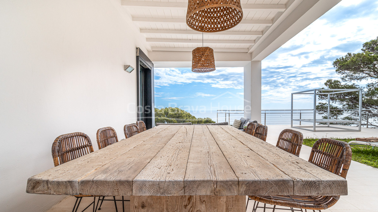 Contemporary villa in Begur with sea views and pool