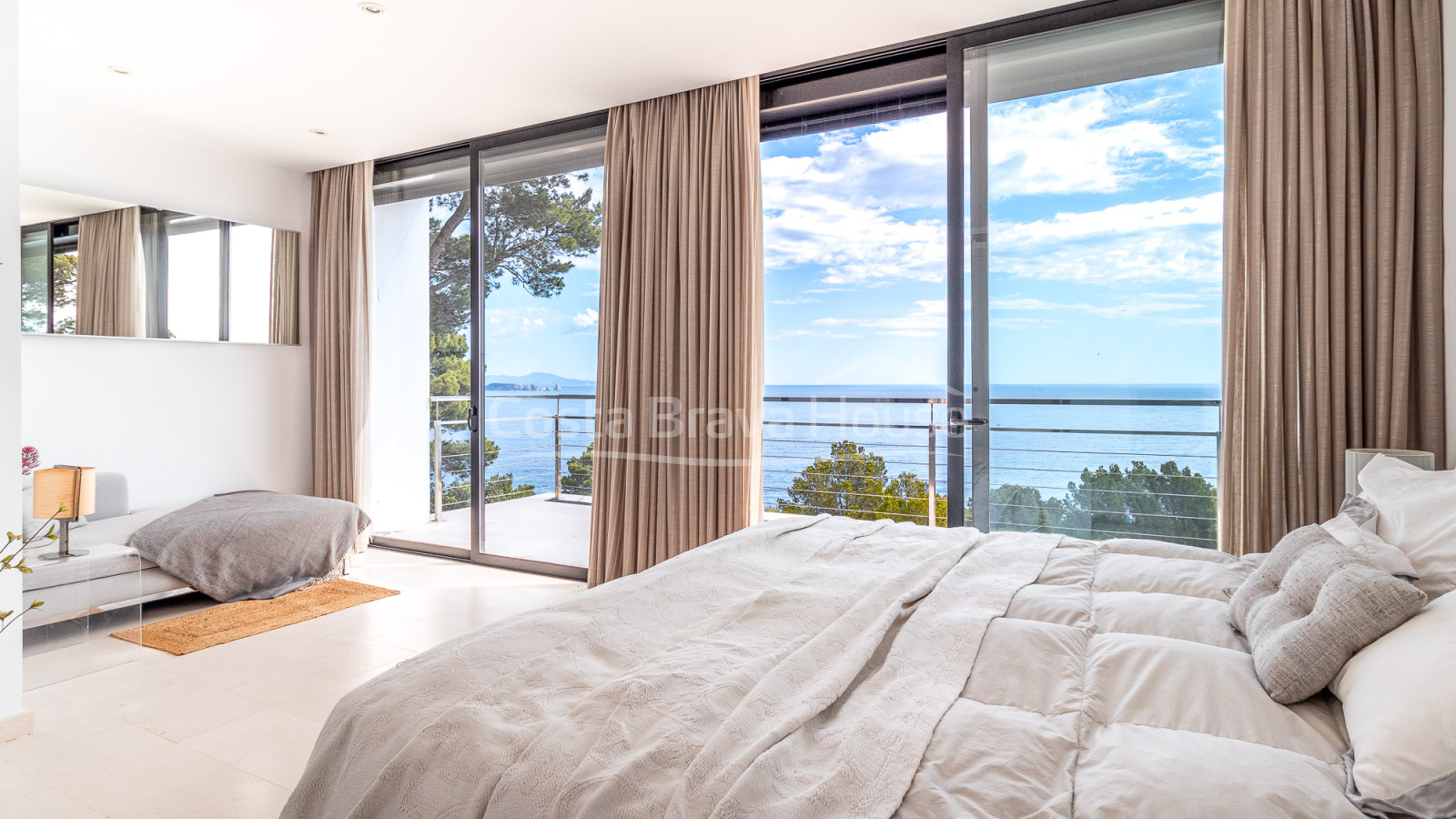Contemporary villa in Begur with sea views and pool
