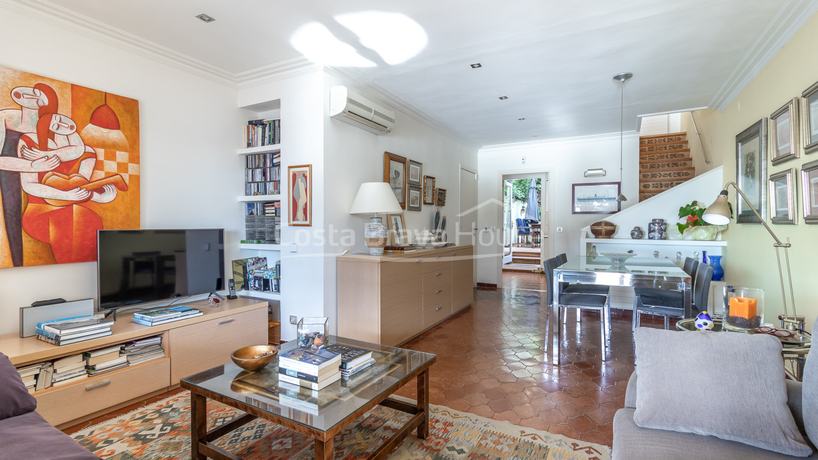 Duplexwoning met zeezicht in Llafranc, Costa Brava.