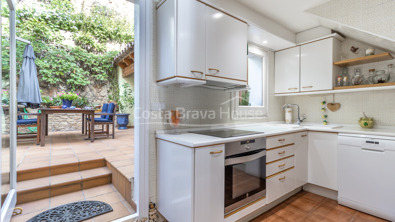 Duplexwoning met zeezicht in Llafranc, Costa Brava.