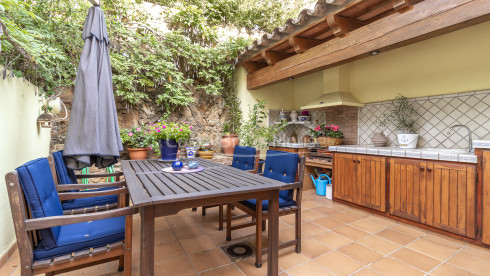 Duplexwoning met zeezicht in Llafranc, Costa Brava.