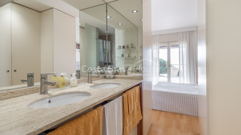 Duplexwoning met zeezicht in Llafranc, Costa Brava.